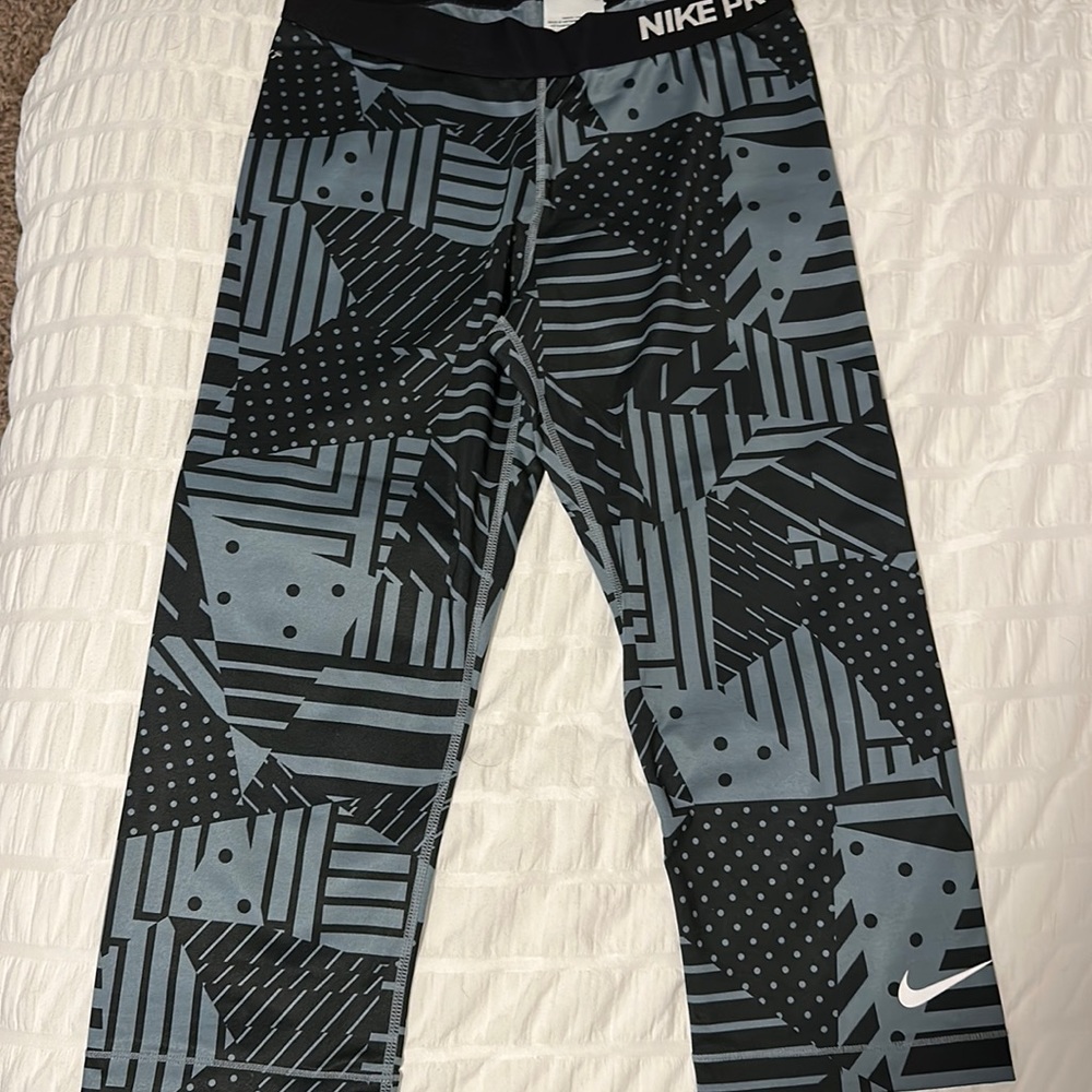 Patterned Nike Pro Leggings